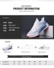 2025 Spring Men's Breathable Fishnet Running Shoes - Lightweight, Fashionable, Versatile, Outdoor Trendy Sports Footwear