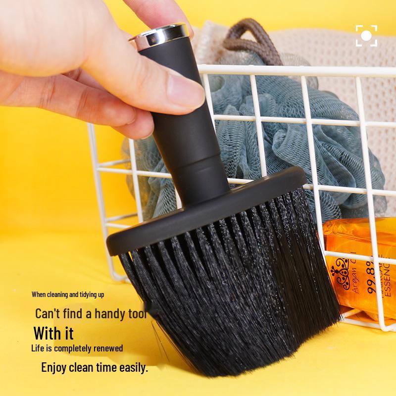 

Eco-Friendly Soft Bristle Cleaning Brush with Electroplated Soft Fiber