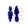 2Pcs M8 Motorcycle CNC Aluminum Rear View Mirror Hole Decorative Plugs Screws Cover Electric Bike Screw Cap Extension Bracket