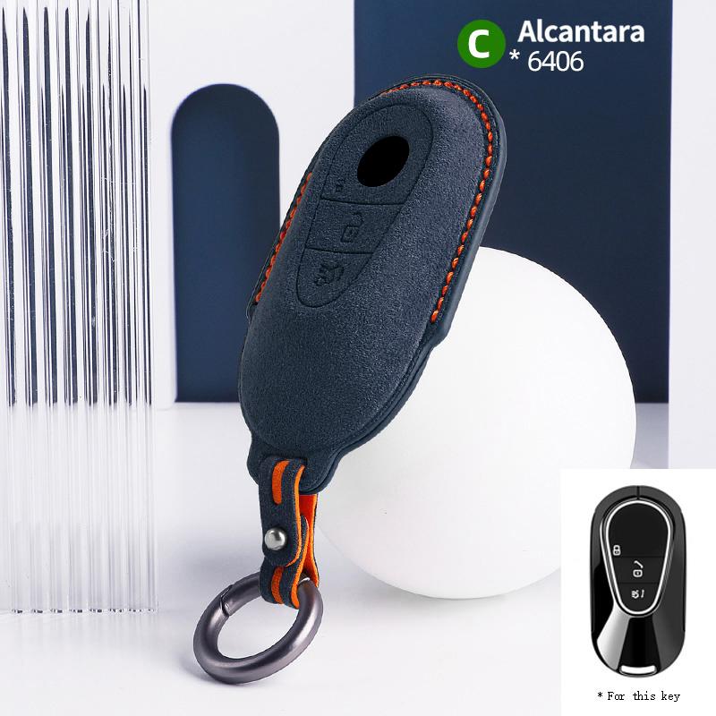 For Mercedes Benz Glc 300L Glc 260L C260L C20 Class Car Key Case Protectors Accessories Keychain Cover Shell 2020 2025 2025 2025