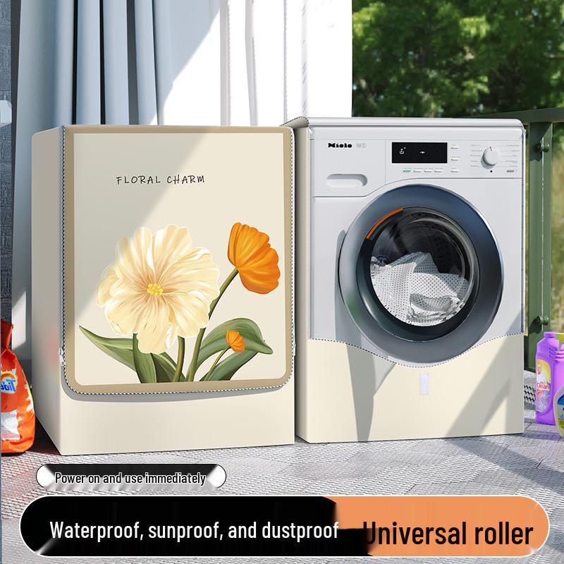 Waterproof Sunproof Cover for 10kg Fully Automatic Washing Machines