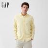 GAP Unisex Linen Blend Long Sleeve Shirt