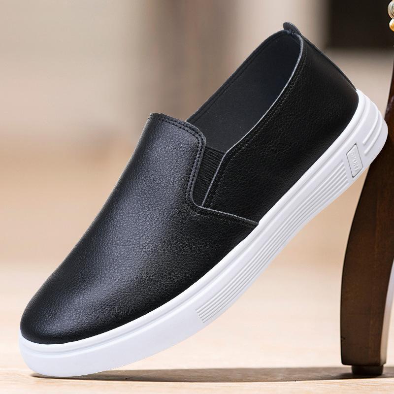 Fashion Fashionable Men's Casual Leather Shoes Outdoor Breathable Men's Sports Shoes