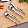 Extra Large Zinc Alloy Garlic Press & Masher – Multifunctional Stainless Steel Manual Garlic Tool