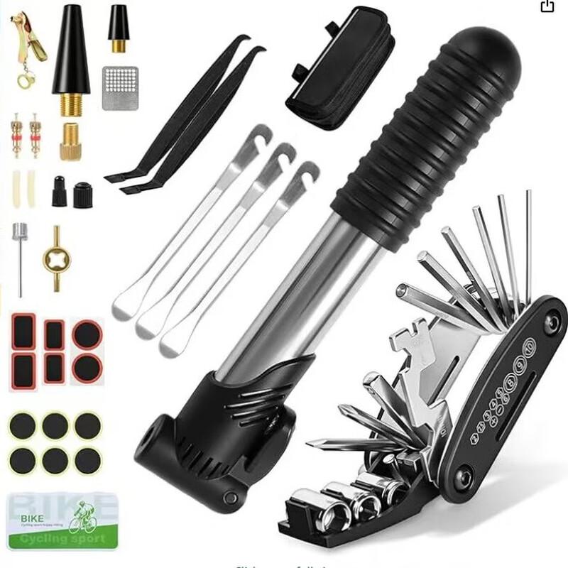 Bicycle Tire Repair Tool Kit Set