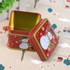 Ornaments Candy Jar Tin Box Christmas Decorations Storage Box Candy Box Christmas Supplies