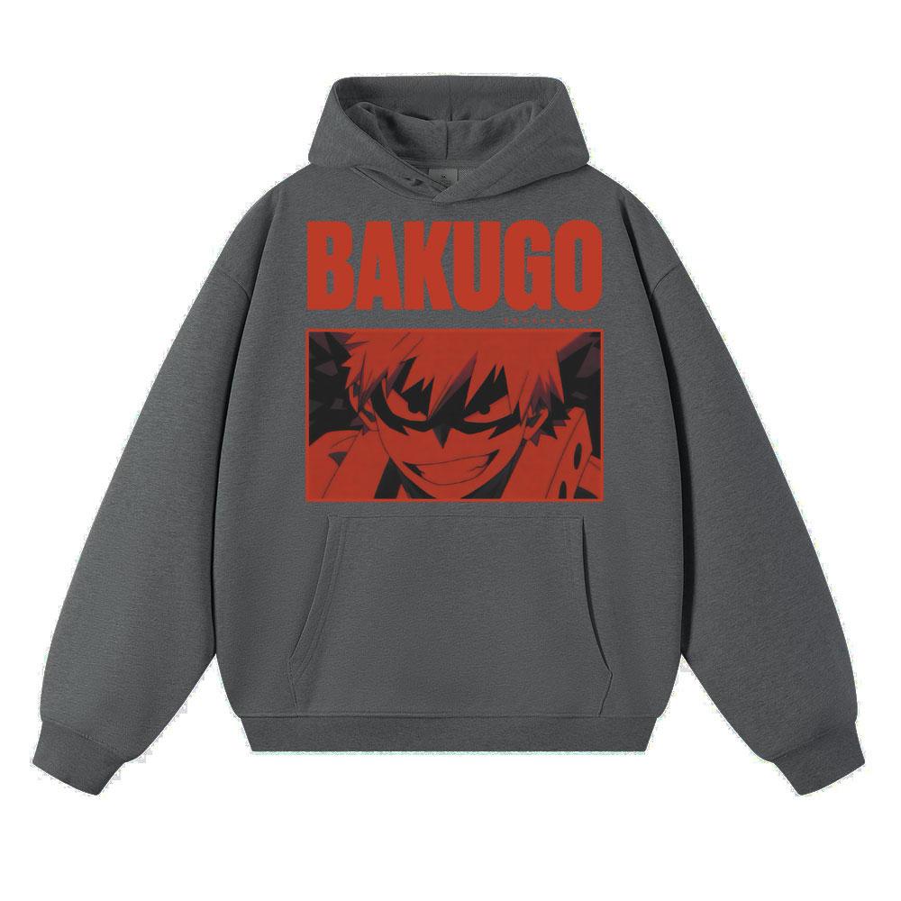Anime My Hero Academia Katsuki Bakugo Hoodie Hip Hop Retro Harajuku Manga Sweatshirt Men Women Pullover