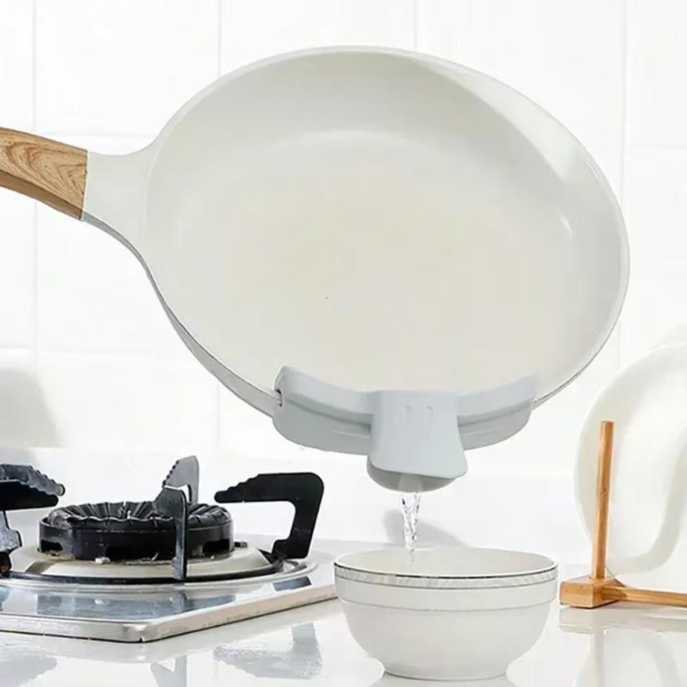 Soup Diversion Anti-spill Duckbill Drain Pour Soup Liquid Funnel Liquid Deflector Funnel  Pot