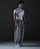 CARMID Wide Sweat Logo Pants [Gray]