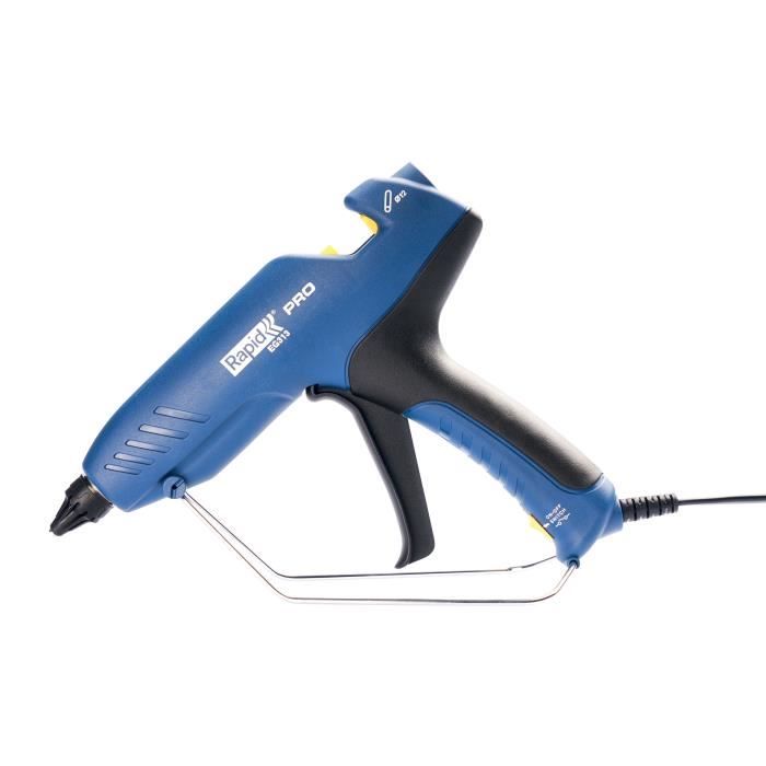 Pistolet À Colle Professionnel RAPID EG313 - Temps De Chauffe 4 Min - Filaire - Bleu