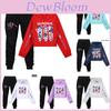 Kpop Demon Hunters Girls Cotton Casual Set With Long Sleeve Hoodie And Pants For Ages 110-170cm