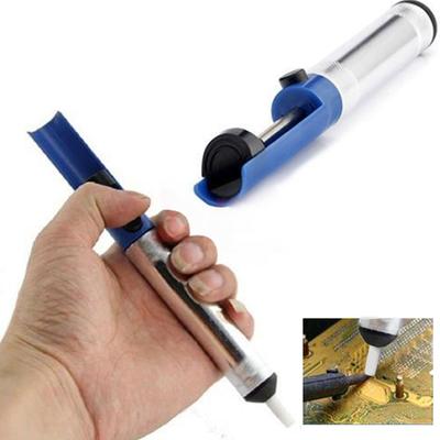 Metal Aluminum Desoldering Pump Suction Gun Suction Pen Removal Vacuum Soldering Iron Desolder Hand Soldering Tool