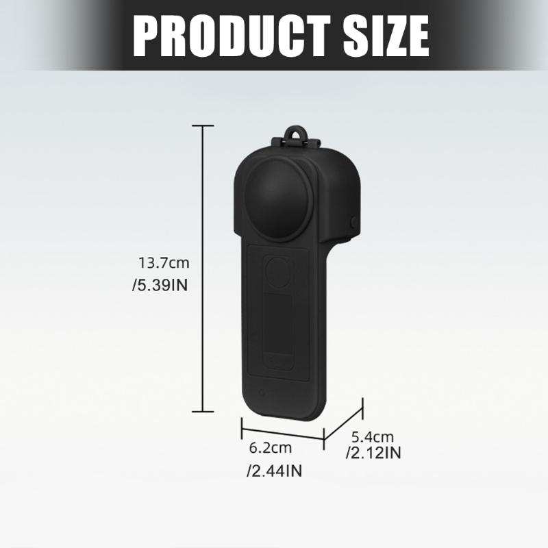 Shockproof Action Camera Guard Shell Weatherproof Design Lens Cover for 360 X5 Sports Camera Enthusiasts