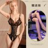 Night listening incense lingerie sexy lace onesie women's passion suit pure desire hollow uniform temptation 874