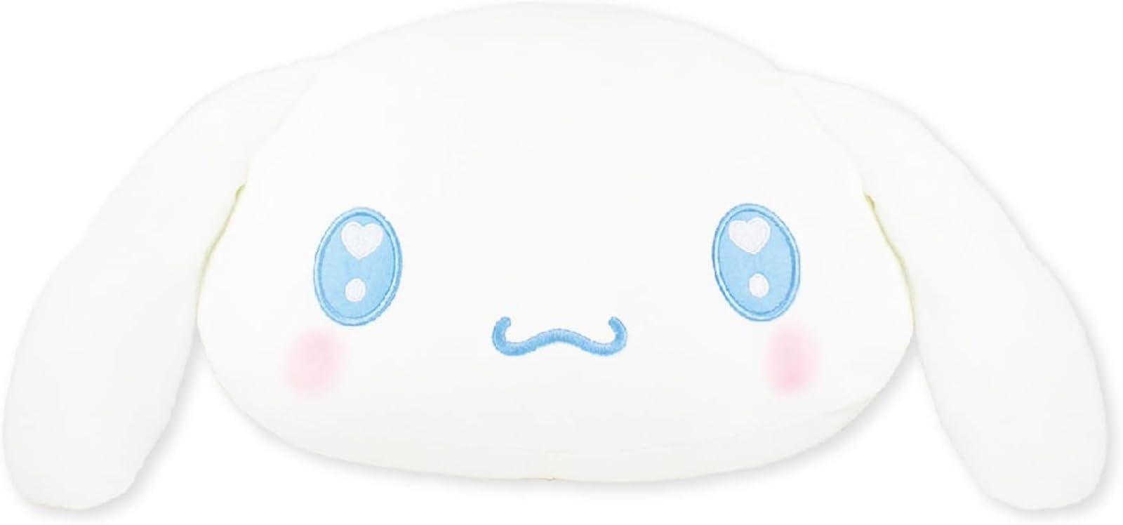 

Tees Factory Sanrio Cinnamoroll Cinnamon Characters Soft Face Cushion, Approx. H300 x W348 x D90mm (excluding parts), SR-5529188CR