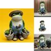 Cute Resin Frog Hanging Decor Miniature Garden Ornament For Office And Home Decor