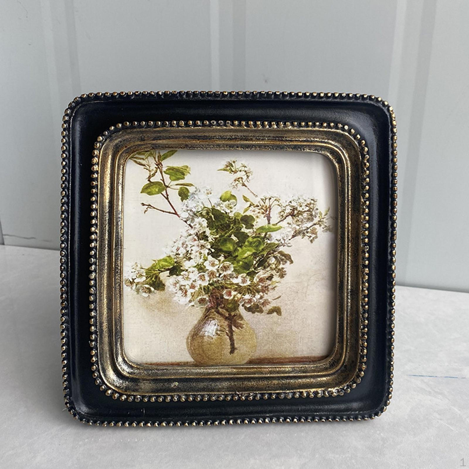 

Богато украшенная декоративная ретро-подставка для фотографий для столовой, галереи, кухни, студии