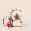Cute Cat Chubby Keyring Bag Ornament Cartoon Car Bag Pendant Keychain Women Jewelry Accessories