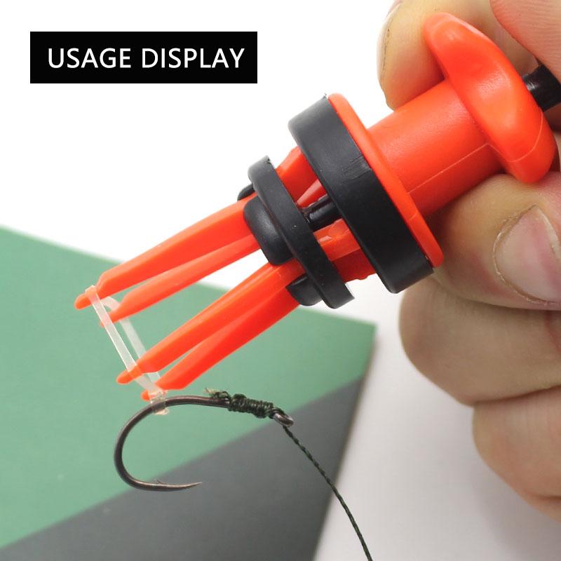 1Set Carp Fishing Accessories Bait Band Tools Pellet Band Pellet Pliers Hair Rigs Baiting Splicing Needles Carp Fishing Tackle