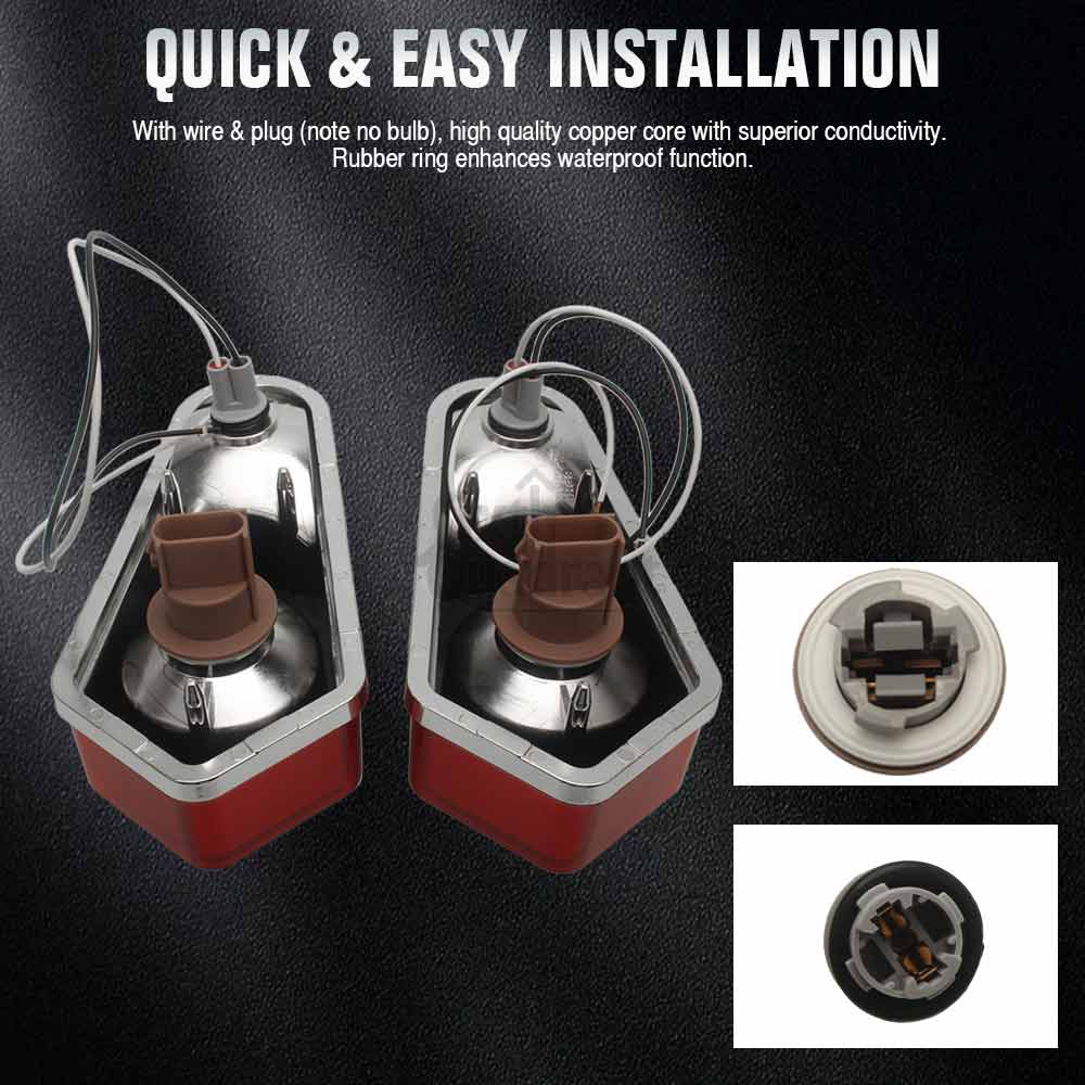 For Polaris Sportsman Touring 570 EPS 2022-2024 2020 2015-2016 Motorcycle Accessories Rear Brake Stop Tail Lights Lampshade PC