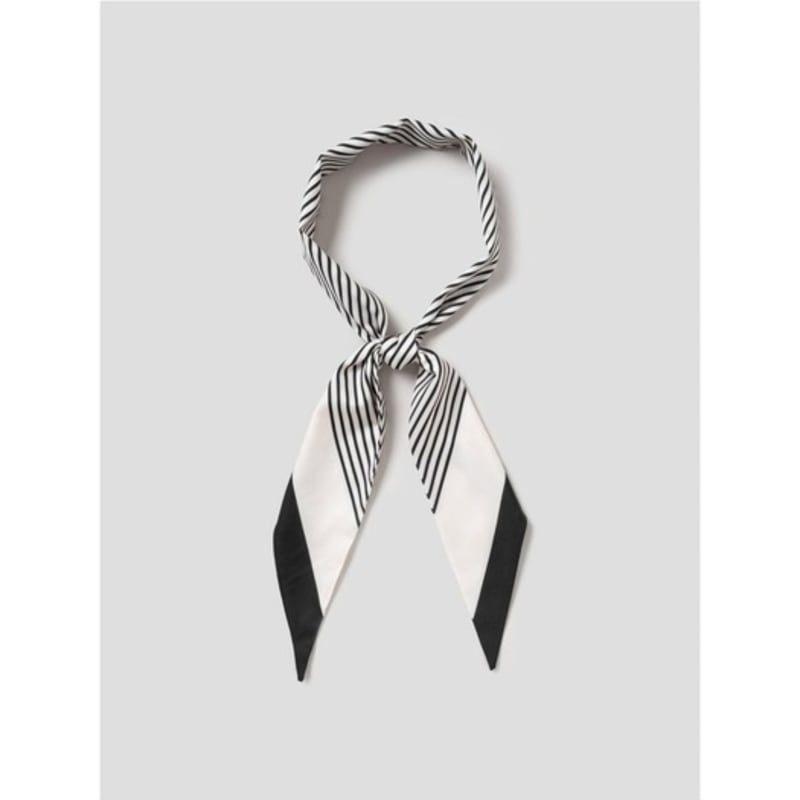 8seconds Striped Scarf Ivory (195884WY40)