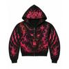 2026 Stand-Up Collar Unisex 3D Printed Hooded Sweatshirt Casual Loose Fit Long Sleeve Pullover Youth