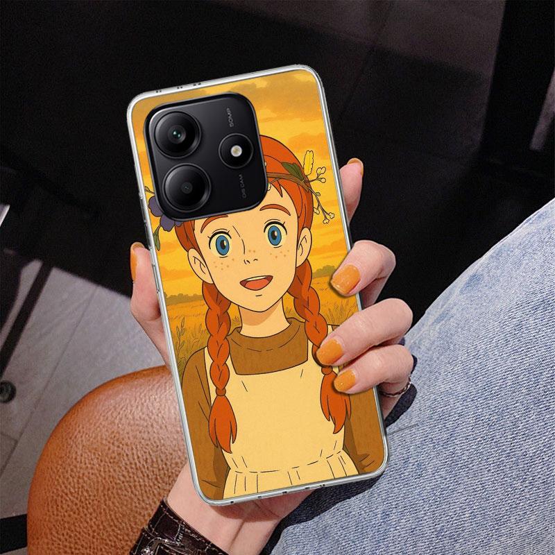 A-Anne Of Green Gables Shirley Phnoe Case for Phnoe Case for Xiaomi Redmi Note 15 14 14S 13 Pro Plus 12 12S 11S 11E 10S 10 11T 5