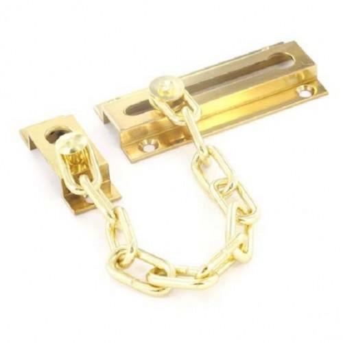 Securit Brass Door Chain