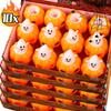 Pumpkin Ghost Decompression Toy Thermoplastic Rubber Squeeze Bouncy Ball Kids Toys Halloween Party Decorations DIY Home Supplies