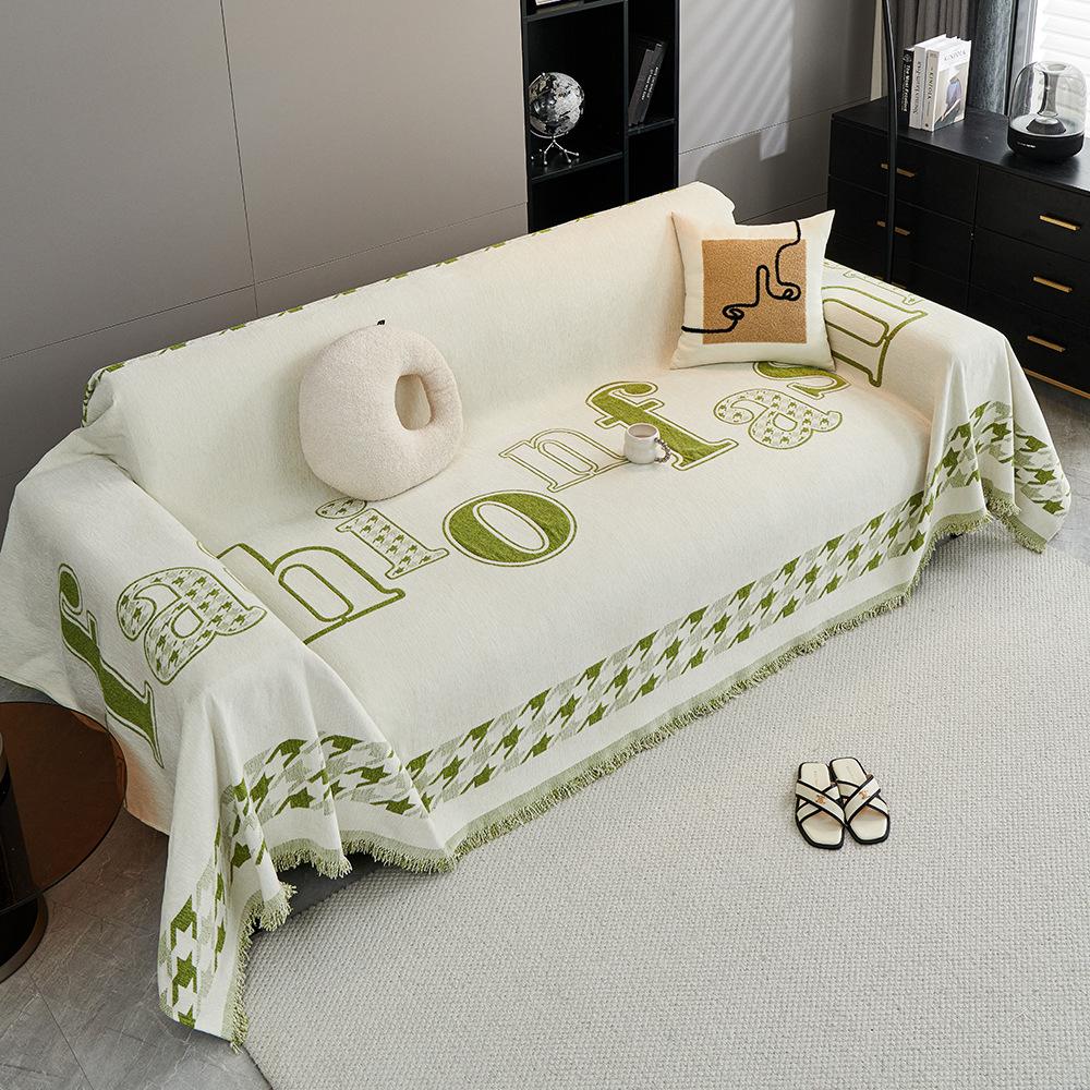 

Полотенце для дивана из шенилла Four Seasons Universal Simple High Sense Чехол для дивана Полотенце Чехол для дивана Подушка 180*130CM