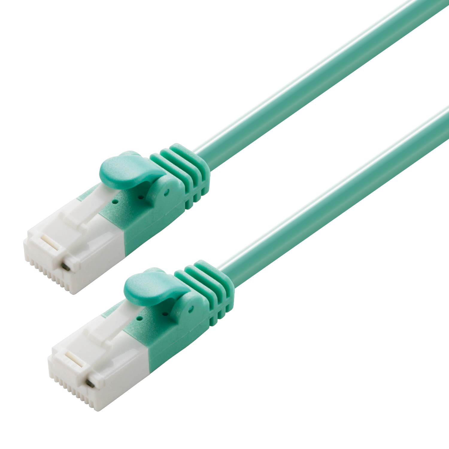 

ELECOM LAN Cable CAT6 15m Unbreakable Connector Simple Package Compliant with RoHS Directive Green LD-GPT/GN15/RS зелений