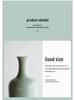 Elegant Ceramic Guanyin Vase: Zen-Inspired Shoulder Vase for Flowers and Ornaments