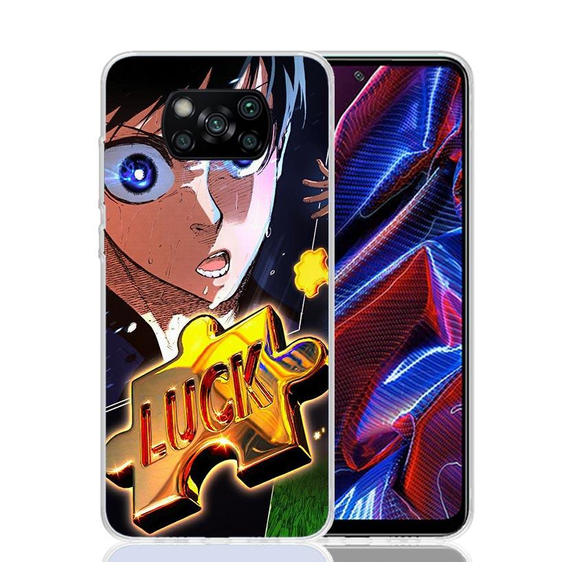 Blue Lock Isagi Yoichi Phone Case For Xiaomi Poco X7 X6 X5 Pro F7 Ultra Redmi 15C 15 13 13C 12 12C 10 10A 10C 9 9A 9C 9T Cover P