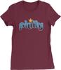 Skyline Philly Philadelphia Womens T-Shirt, Soft Cotton, Graphic Tee