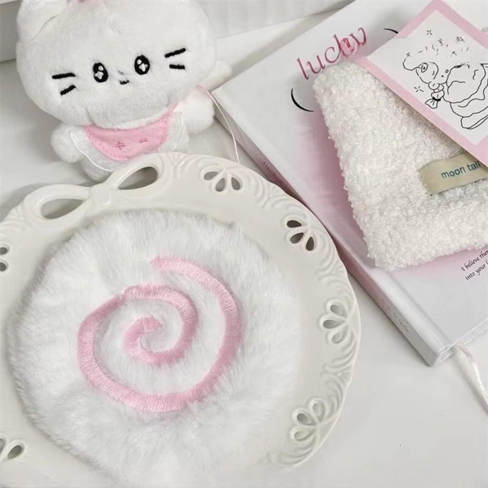 Thickened Fish Board Plush Coaster Pink Home Decoration Gifts Cartoon Insulated Coaster