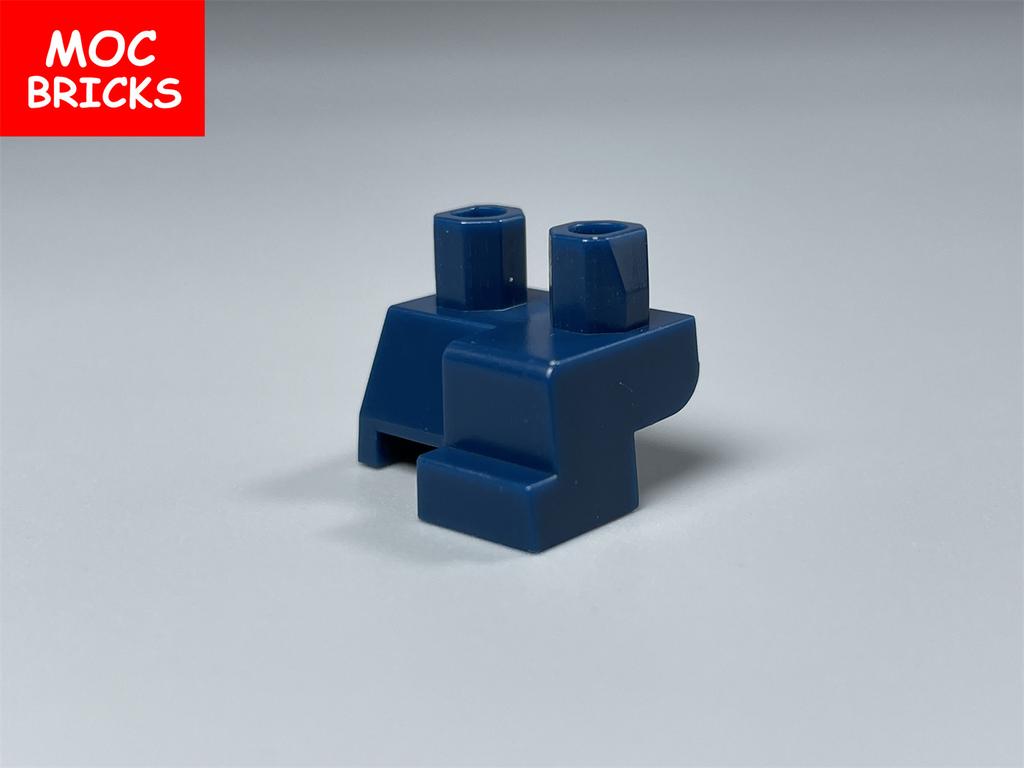 Non Toxique 10Pcs Briques Moc Position à genoux Jambes accroupies 4cm Accessoires de Figurine Blocs de Construction Soldat Bas du corps Jouets DIY Pour Enfants