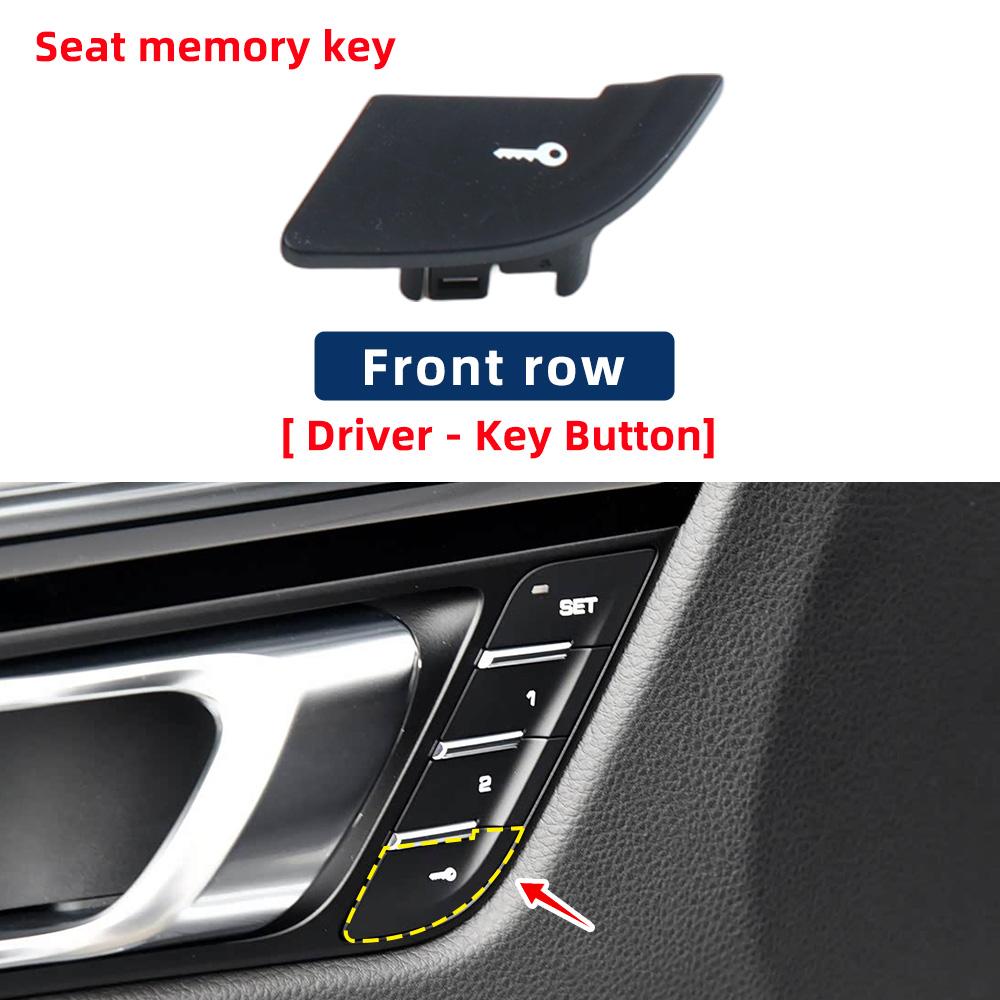 Car Front Button For Porsche Macan Seat Memory Key Seat Memory Button 2014- 2018 95B959855 95B959856 Car Accessories Replacement