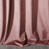 Melanie velvet curtain with eyelets 140x250 cm pink