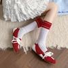 Fashion Fall New Flat Single Shoes Women's Fashion Color Block Super Light Soft Sole Front Lace-up Anti-slip Sneakers