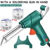 220V/110V 60W Multi-Function Iron Welder Automatically Soldering Gun Hand-Held Internal Heating Send Tin Welding Repair Tool