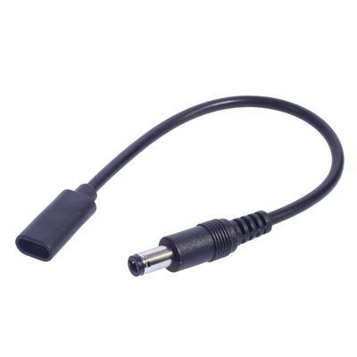 5.5x2.1mm Male To USB Type C Female Adapter Cable Connectors Power Extension Charging Cable for Laptops Mobile Phones
