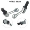 2PC Milling Machine Adjustable Fixed Handle Table Lock Bolt Mill Handle M1/2 Thread Railing Screw Thread Lock Fixed Handle