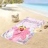 Pink Panther Print Beach Towel, Large Soft Quick Dry Towel for Beach Camping Swimming