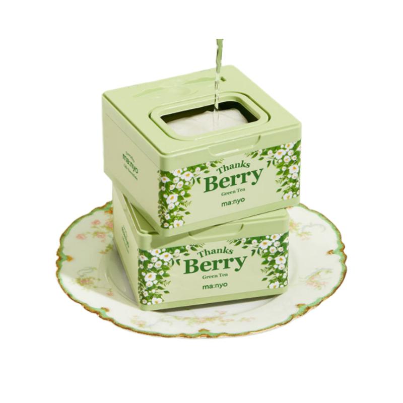 ma:nyo Factory Thanks Berry Green Tea Mask Sheet (30 Sheets)