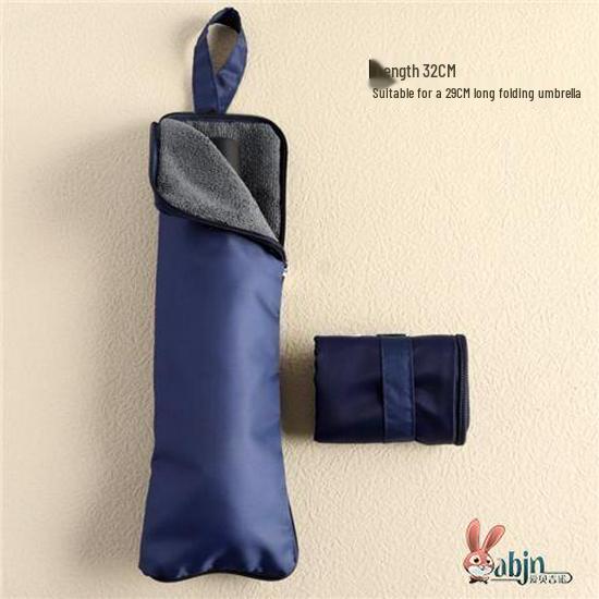 Waterproof Portable Umbrella Storage Bag: Absorbent, Handheld, Hanging Pouch for Wet Umbrellas
