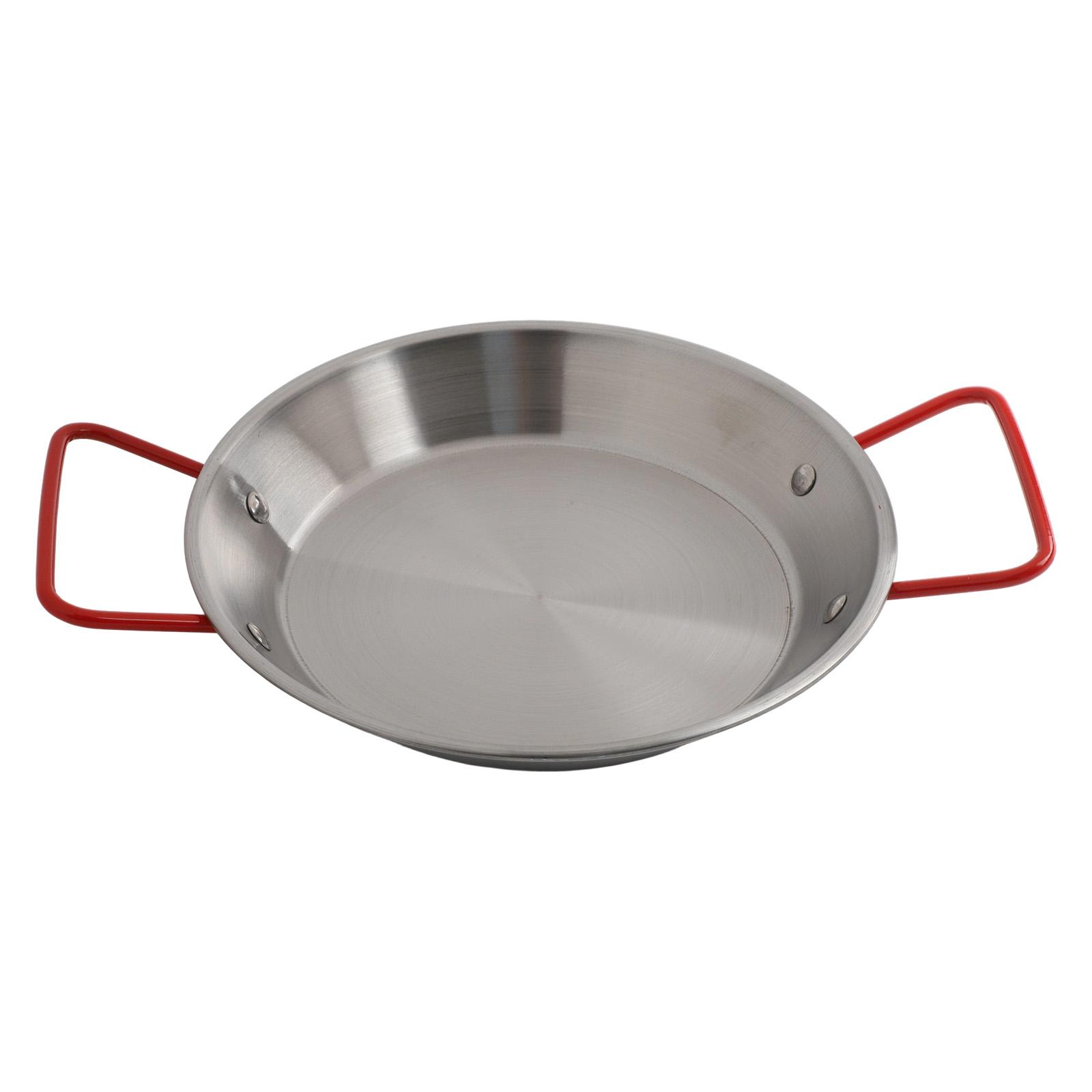 Тарелка для подачи паэльи Сковорода из нержавеющей стали Тонкая работа