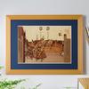 KINOWA Morning Wood Collage Original DIY Kit Hiroshige Stations of the Made in Japan "Nihonbashi Scene" Ukiyo-e Fifty-three Tōkaidō