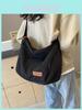 Canvas Bag For Women With Zipper Closure And Interior Phone Pocket For Daily Use