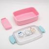 OSK Bento with Chiikawa CKW Made in Dishwasher and Microwave Box, 500ml, Dividers, No.5, Japan, Antibacterial, Safe, PL-1R