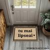 VIKAMA Romanian Phrase Welcome Rug, Durable Anti-Slip Floor Mat For Indoor And Outdoor Entry Areas, Home Decoration